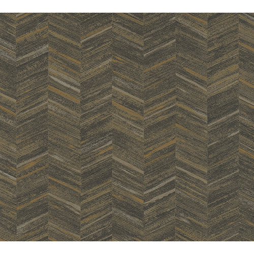 2980-38309-7 Tatlin Brown Chevron Farmhouse Style Unpasted Non Woven Wallpaper from Splash by Advantage Made in Germany