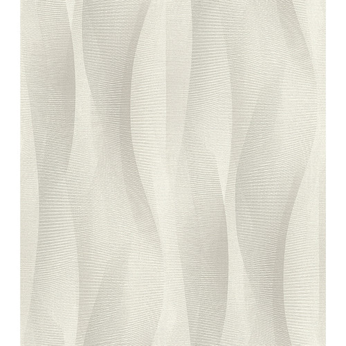 2980-651508 Currin Light Gray Wave Modern Style Unpasted Non Woven Wallpaper from Splash by Advantage Made in Germany