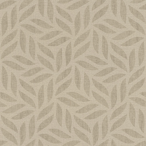 2980-704648 Sagano Light Brown Leaf Farmhouse Style Unpasted Non Woven Wallpaper from Splash by Advantage Made in Germany