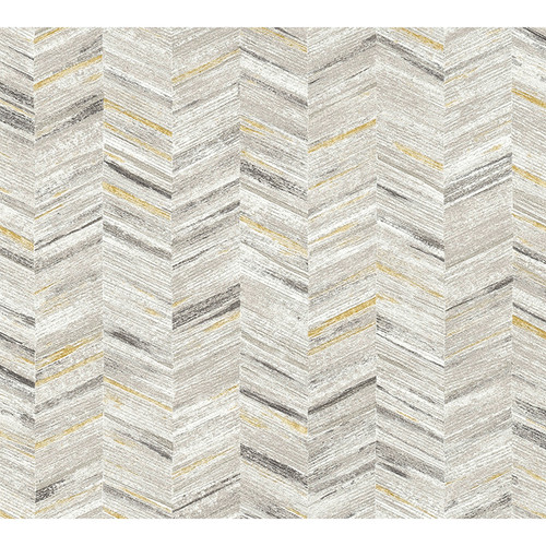 2980-38309-3 Tatlin Yellow Chevron Farmhouse Style Unpasted Non Woven Wallpaper from Splash by Advantage Made in Germany