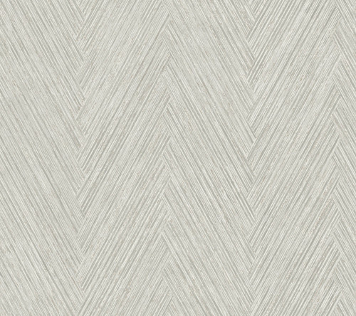 FM1055 Thatched Chevron Dove Off White Gray Non Woven Texture Style Wallpaper from Formations
