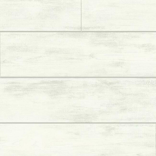 PSW1176RL Shiplap Off White Neutral Textures Theme Wallpaper from York Premium Peel & Stick Magnolia Home Made in United States