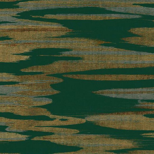 DD3823 Nimbus Teal Blue Bohemian Theme Unpasted Non Woven Wallpaper from Antonina Vella Dazzling Dimensions Volume II Made in United States