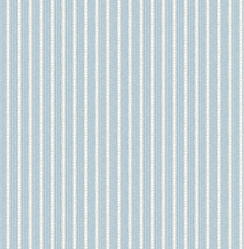 Petite Stripe Wallpaper in Classic Blue FG70702 from Wallquest