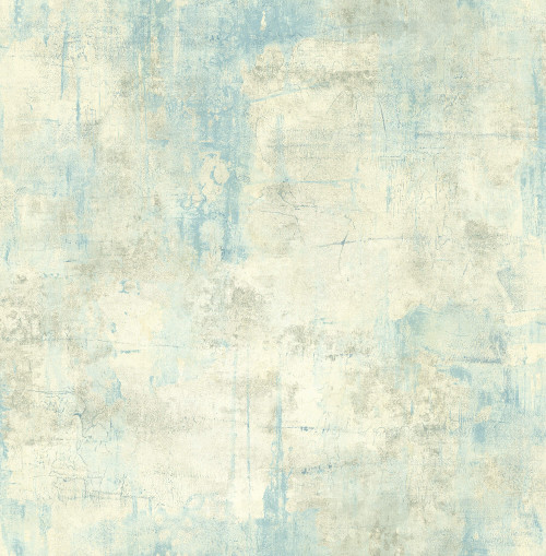 Seabrook in Blue Off White MC72302 Wallpaper