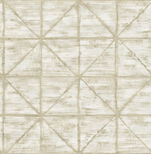 Seabrook in Brown Off White LG91605 Wallpaper