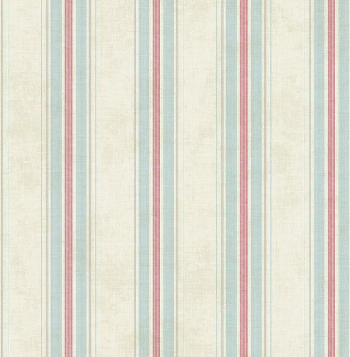 Vintage Stripe Wallpaper in Classical Primary MV80307 from Wallquest