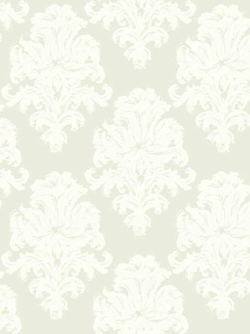 Seabrook in Neutral Off White TA20105 Wallpaper