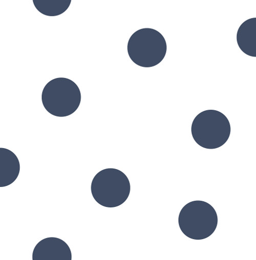 Wallquest DA61602 Dots Navy Wallpaper