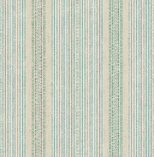 Victorian Stripe Wallpaper in Blue Green VF30104 from Wallquest