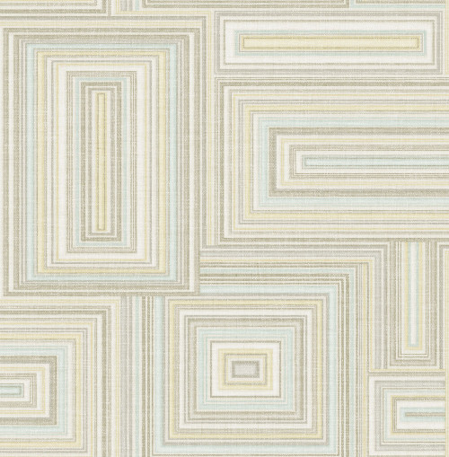 Seabrook wallpaper in Blue, Neutrals LG90505