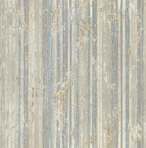 Seabrook wallpaper in Blue, Neutrals, Raised Ink MW31102