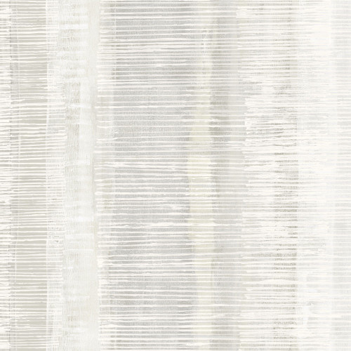 Wallquest RY31000 Tikki Natural Ombre Gray Mist and Ivory