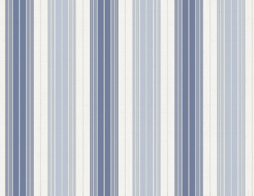 Shabby Stripe Wallpaper in Indigo MM50102 by Wallquest