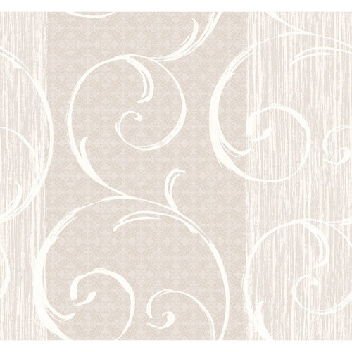 Seabrook Wallpaper in Neutrals, Off White LD80610