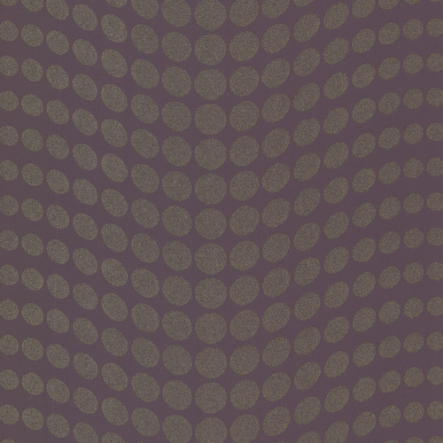 Decorline by Brewster 488-31232 Geo Genesis Purple Dotty Wallpaper