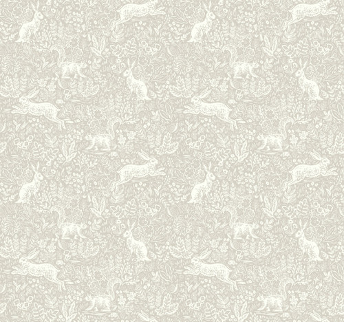 York Fable Wallpaper Linen RI5102 Rifle Paper Co.