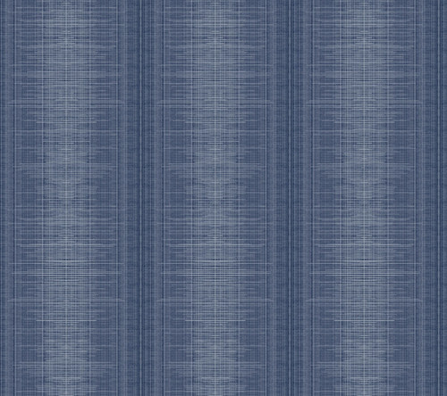 York Silk Weave Stripe Wallpaper Navy TL1962 Handpainted Traditionals