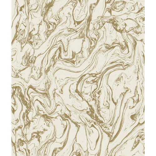 RoomMates RMK9080WP Marble Peel & Stick Wallpaper Gold