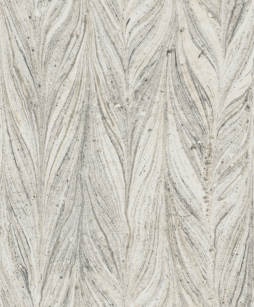 York Y6230802 Antonina Vella Ebru Marble Wallpaper Cool Grey