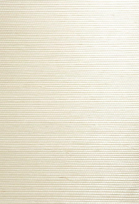 Kenneth James by Brewster 63-54719 Shangri La Fen Ping Cream Grasscloth Wallpaper