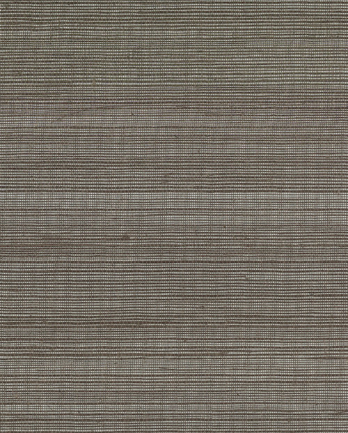 York Wallcoverings VG4418 Black and White Resource Library Sisal Wallpaper Gray Silver