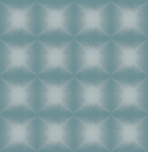 Brewster 2671-22435 Azmaara Echo Teal Geometric Wallpaper