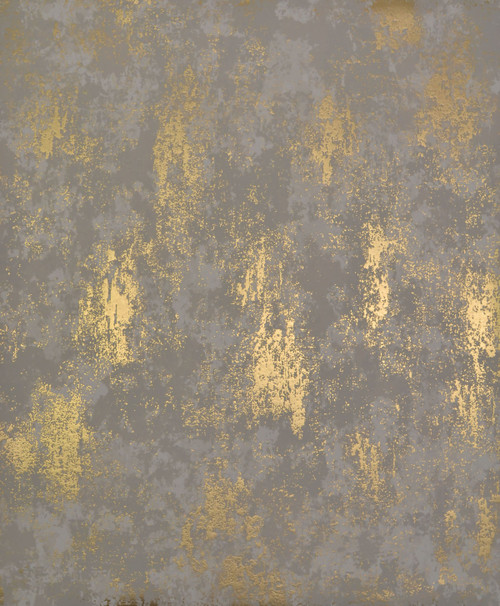 York Wallcoverings NW3574 Modern Metals Nebula Wallpaper Khaki/Gold