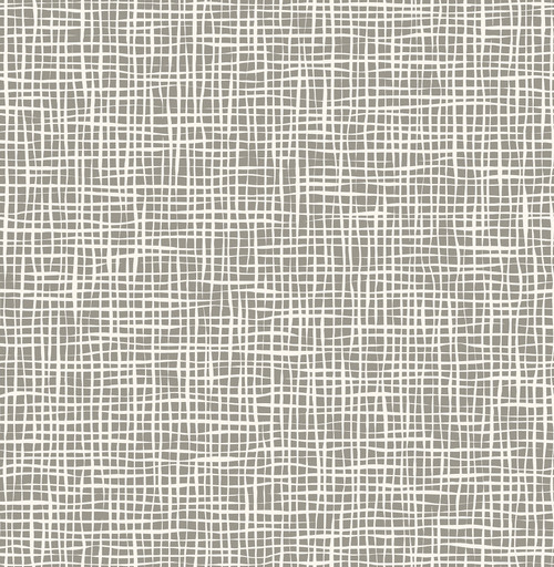 A-Street Prints by Brewster 2764-24329 Mistral Shanti Grey Grid Wallpaper