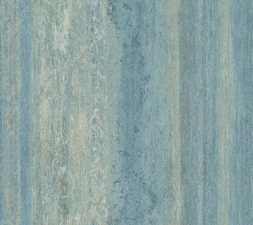 York Wallcoverings TR4211 Ronald Redding Designs Stripes Resource Mojave Wallpaper Blue