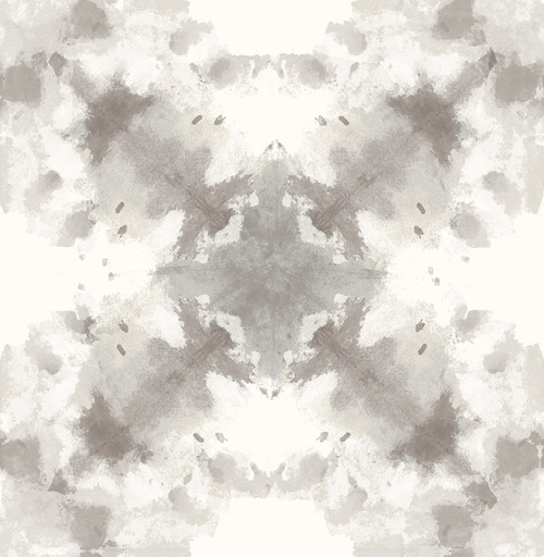 A−Street Prints by Brewster 2763-24233 Moonlight Mysterious Taupe Abstract Wallpaper