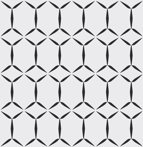 2716-23856 Fusion White Geometric Wallpaper Modern Honeycomb Design Unpasted Non Woven Material Eclipse Collection from A-Street Prints by Brewster Made in Great Britain