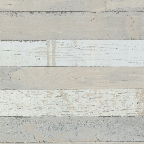 Brewster Advantage Stones & Woods 2774-750416 Teton Taupe Wood Plank Wallpaper