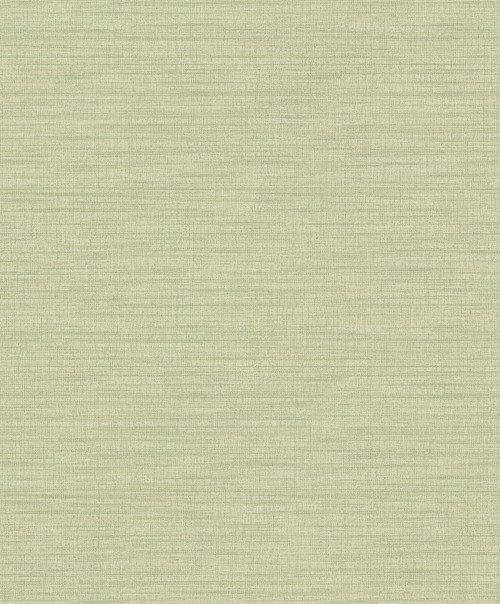 Brewster 2812-AR40124 Advantage Surfaces Ashleigh Green Linen Texture Wallpaper Green