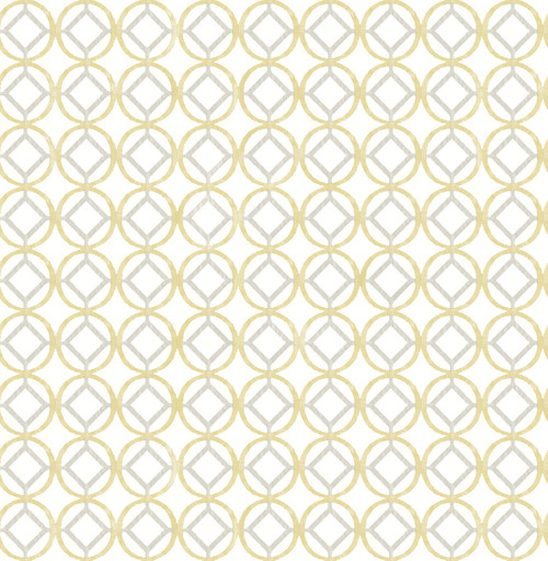 A-Street Prints by Brewster 2656-004051 Star Bay Gold Geometric Wallpaper