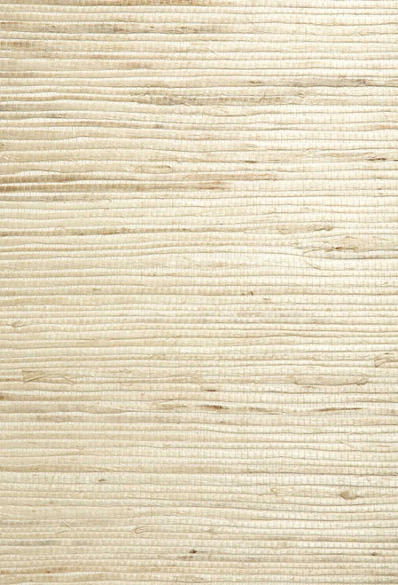 Kenneth James by Brewster 63-54727 Shangri La Fen Qi Taupe Grasscloth Wallpaper