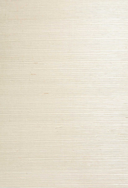 Kenneth James by Brewster 63-54760 Shangri La Fen Pei Cream Grasscloth Wallpaper