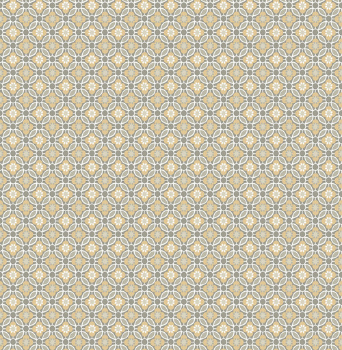 Brewster 2657-22247 Audra Mustard Floral Wallpaper