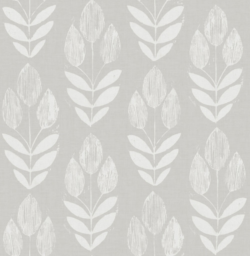 Chesapeake by Brewster 3115-24473 Garland Dove Block Tulip Wallpaper