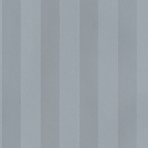 Norwall Wallcoverings Simply Silks 3 SK34767 Matte Shiny Stripe Wallpaper Blue