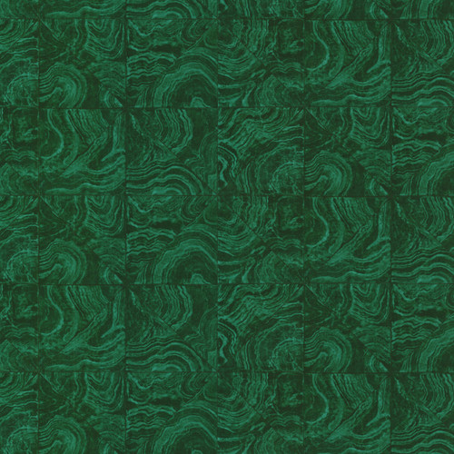 Warner Studios by Brewster HZN43102 Horizon Malachite Green Stone Tile Wallpaper