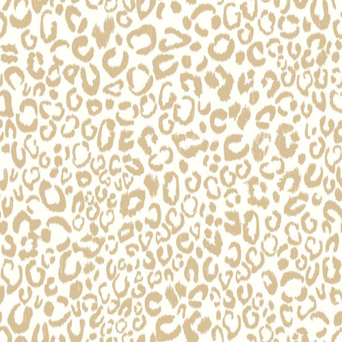 RoomMates RMK10700WP Leopard Peel & Stick Wallpaper Gold