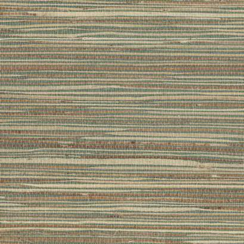 York Wallcoverings NZ0795 Raw Jute Wallpaper Greens