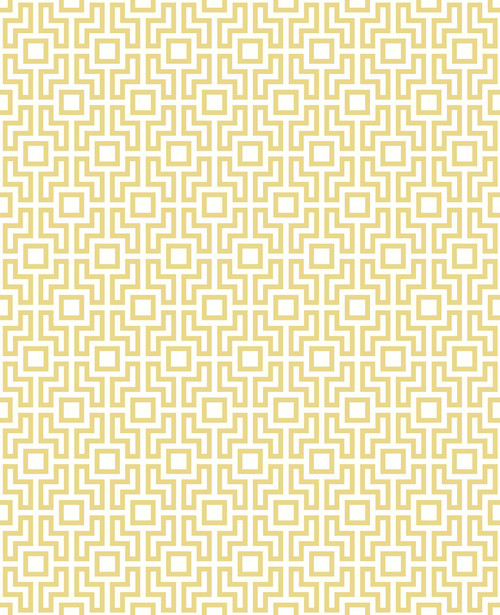 A-Street Prints by Brewster 2782-24534 Boxwood Yellow Geometric Wallpaper Yellow