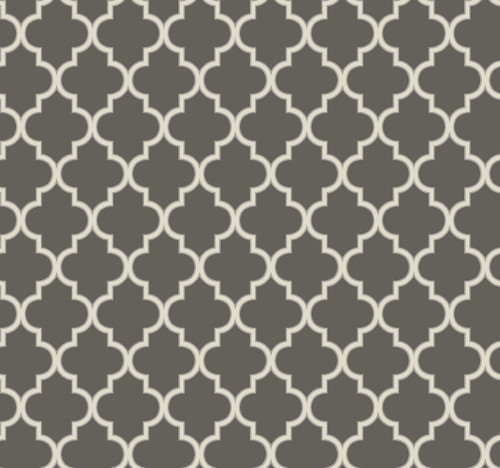 York Wallcoverings Waverly Cottage ER8200 Buzzing Around Trellis Wallpaper, Charcoal