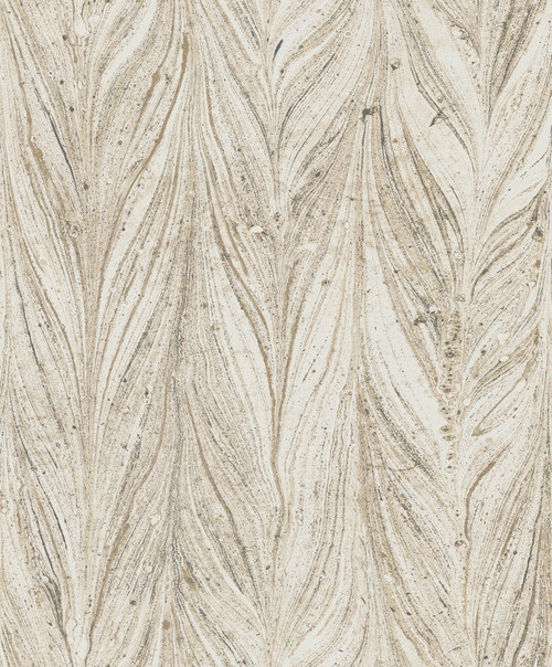 York Y6230801 Antonina Vella Ebru Marble Wallpaper Warm Neutral