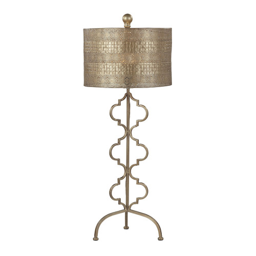 Dimond lighting 138-014 Viola Metal Table Lamp in Gold Leaf