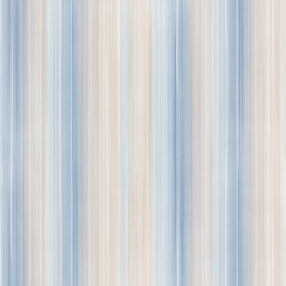 blue and brown striped wallpaper