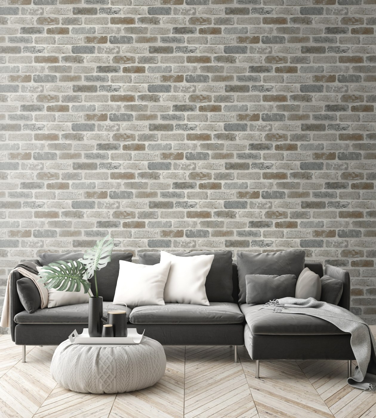 Buy Glowvia White Bricks Wallpaper for Wall Modern White Bricks Design  Wallpaper for HomeOfficeLiving RoomHotelCafé Size57 Sqft Online at  Low Prices in India  Amazonin