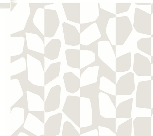 York Primitive Vines Black/White Wallpaper